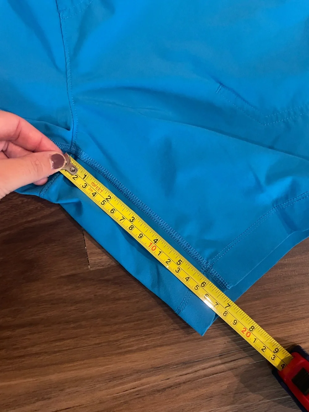Rhône Blue Athletic Shorts